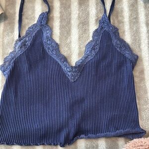 Garage cropped tank top